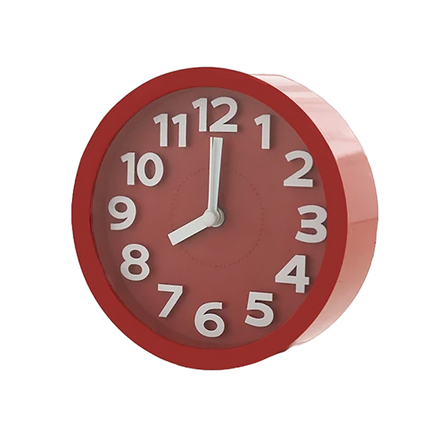Sveglia analogica rotonda a batteria
