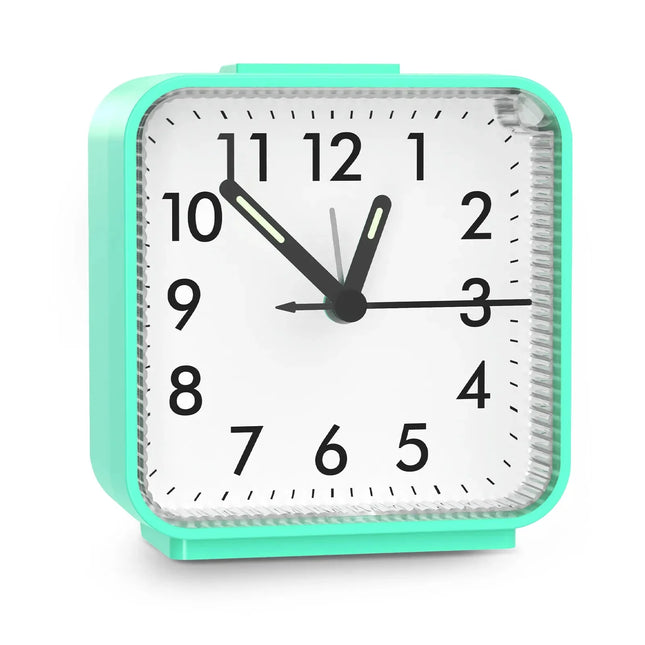 Sveglia analogica al quarzo luminosa