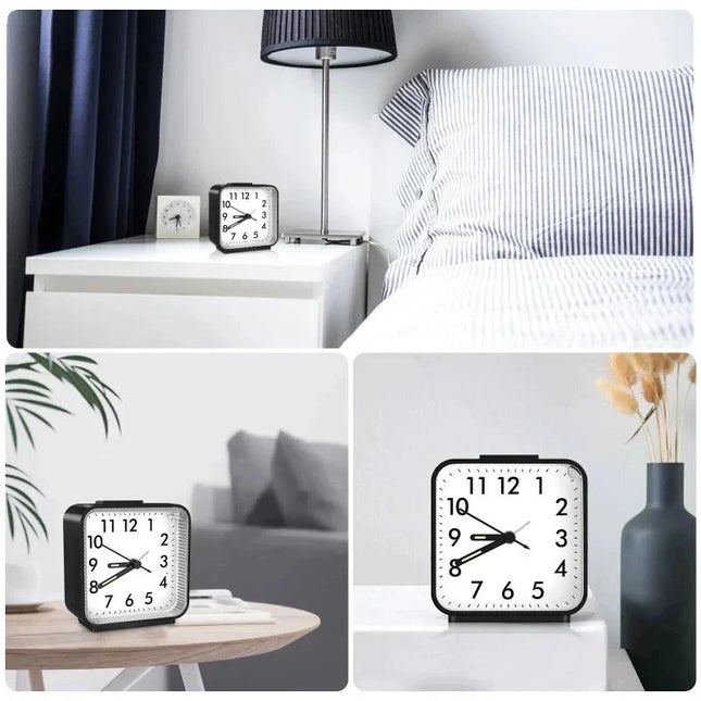 Sveglia analogica al quarzo luminosa