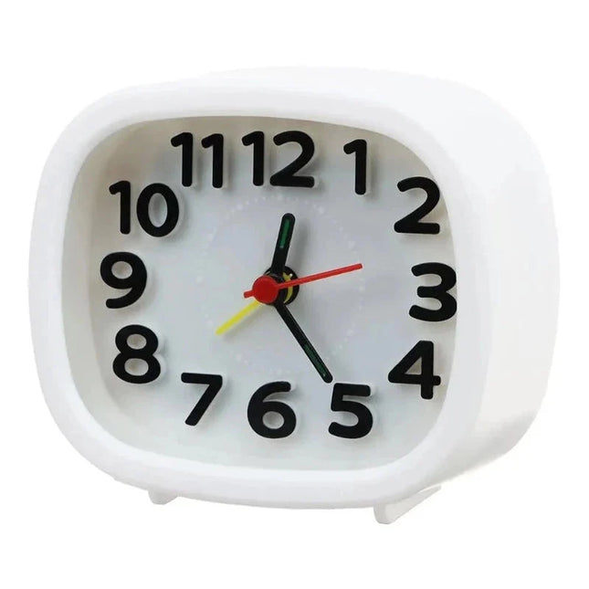 Sveglia analogica silenziosa a batteria
