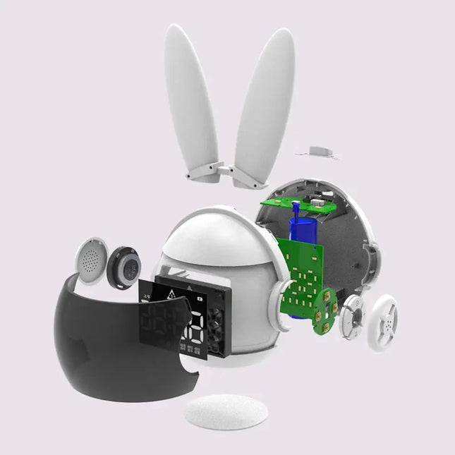 Sveglia digitale con orecchie luminose