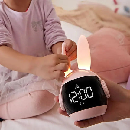 Sveglia digitale con orecchie luminose