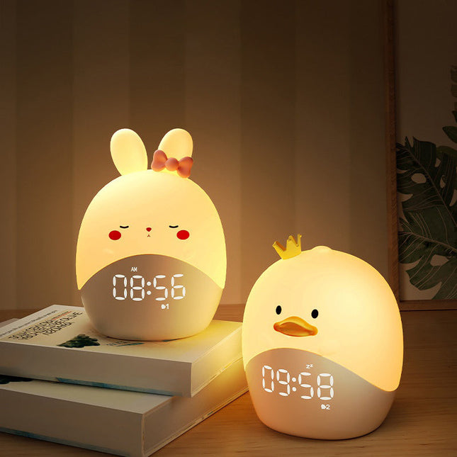 Sveglia digitale carina a forma coniglio