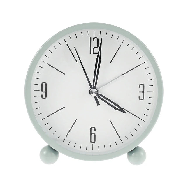 Sveglia analogica rotonda da tavolo