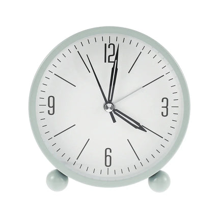 Sveglia analogica rotonda da tavolo
