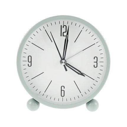 Sveglia analogica rotonda da tavolo