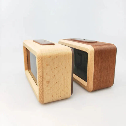 Sveglia digitale in legno da tavolo
