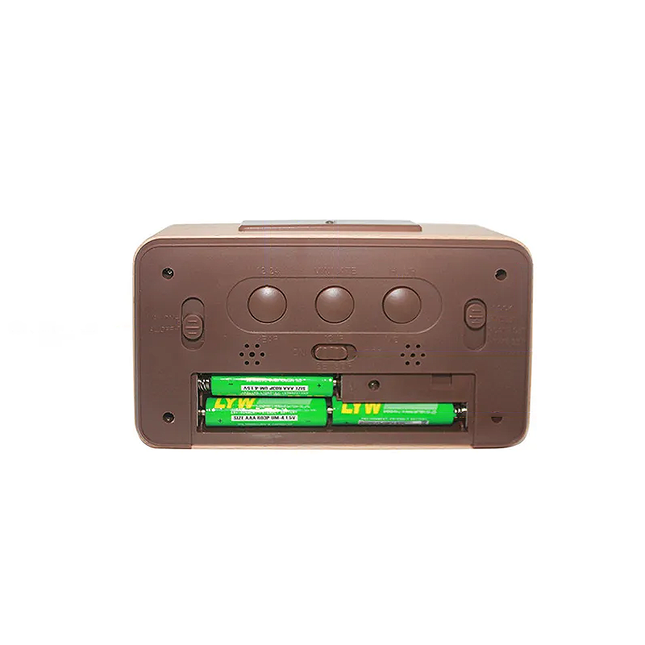 Sveglia digitale in legno da tavolo