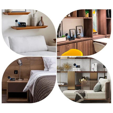 Sveglia con telecamera spia Full HD