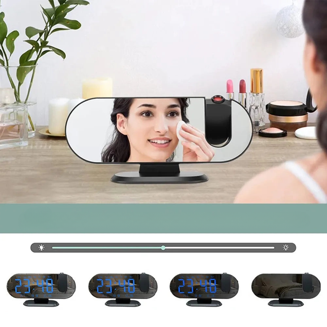 Sveglia telecamera spia con connessione Wi-Fi