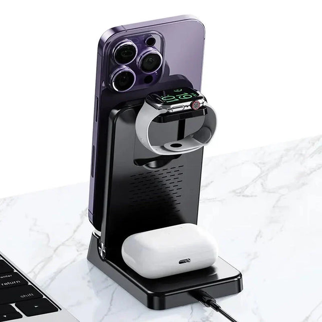 Sveglia con caricatore wireless per smartphone