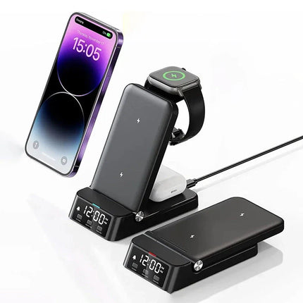 Sveglia con caricatore wireless per smartphone