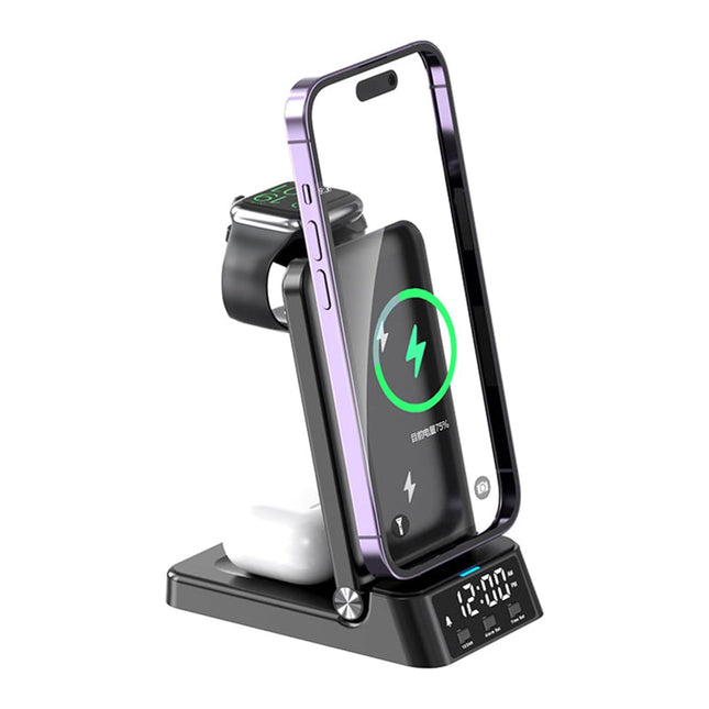 Sveglia con caricatore wireless per smartphone