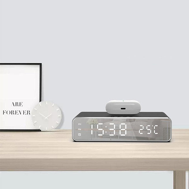 Sveglia digitale con ricarica e termometro