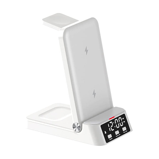 Sveglia caricabatterie wireless per iPhone Samsung