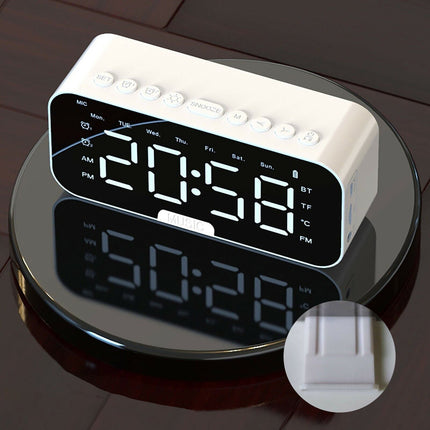 Sveglia digitale connessa con altoparlante