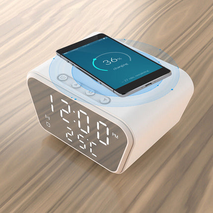 Sveglia con ricarica wireless per smartphone