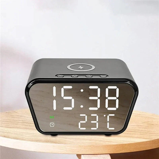 Sveglia digitale con caricatore wireless