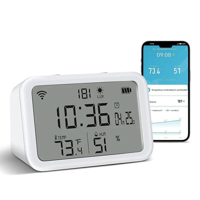 Stazione meteo smart con sveglia