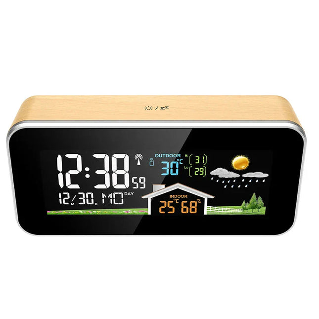 Sveglia smart con stazione meteo