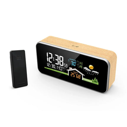 Sveglia smart con stazione meteo