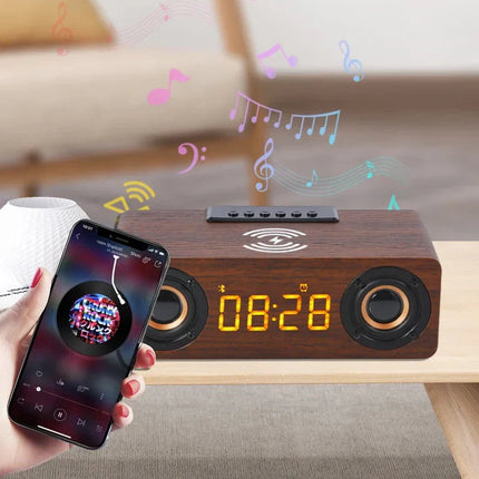 Sveglia vintage con altoparlante Bluetooth