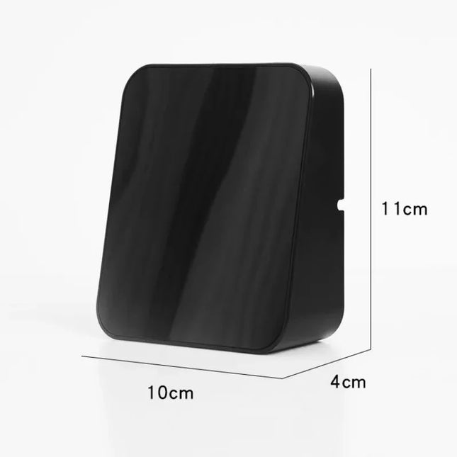 Sveglia digitale con display LED arancione