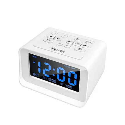 Radiosveglia digitale da comodino con USB