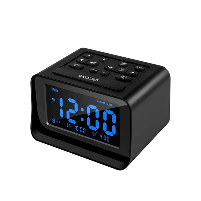 Radiosveglia digitale da comodino con USB