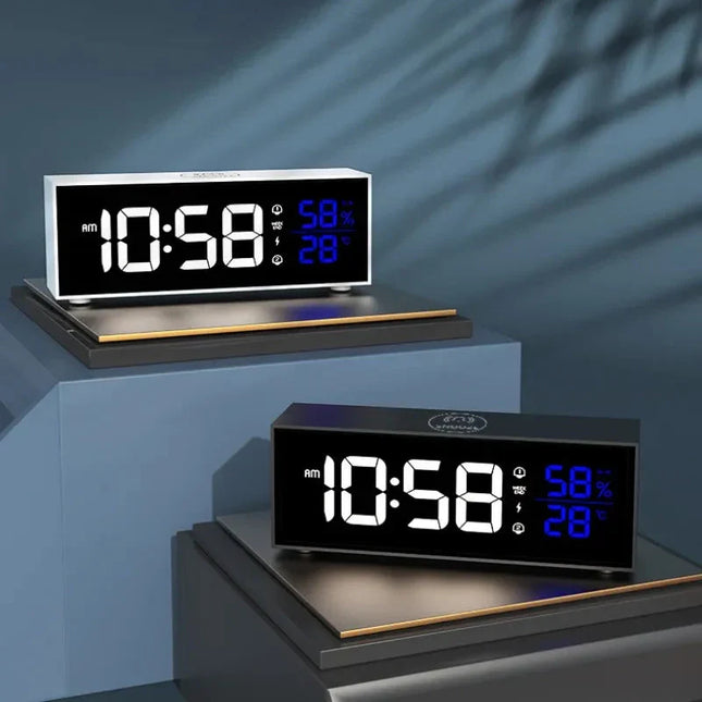 Sveglia digitale con grandi numeri LED