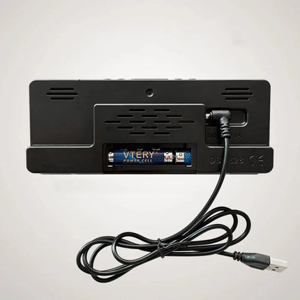 Sveglia digitale a LED da comodino