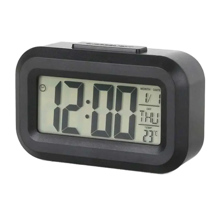 Mini sveglia digitale compatta a batteria