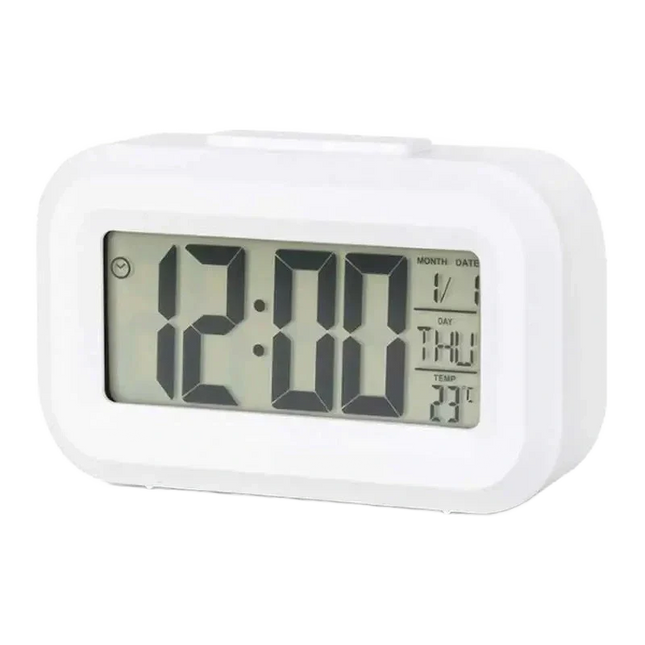 Mini sveglia digitale compatta a batteria