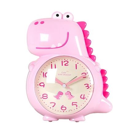 Sveglia analogica dinosauro per bambina