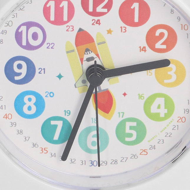 Sveglia didattica per bambino tema razzo