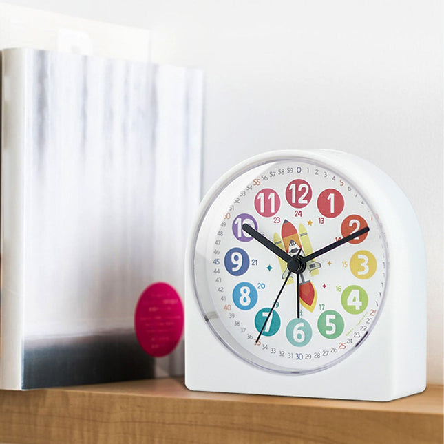 Sveglia didattica per bambino tema razzo