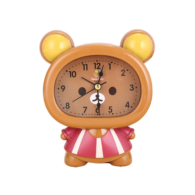 Sveglia analogica per bambini design orsetto