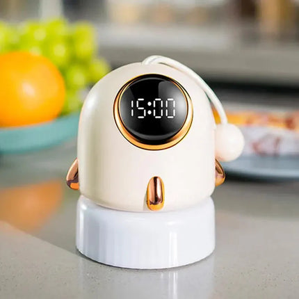 Sveglia bambino razzo con luce notturna