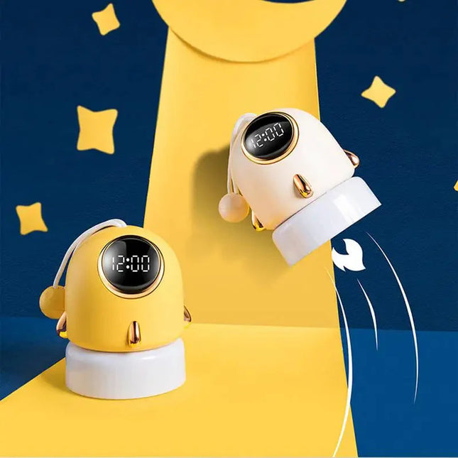 Sveglia bambino razzo con luce notturna