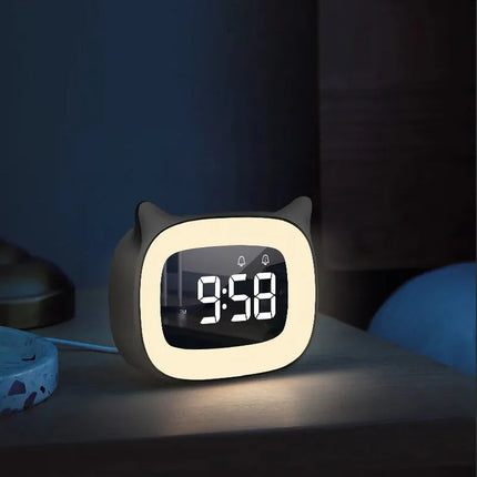Sveglia gattino indicatore giorno e notte
