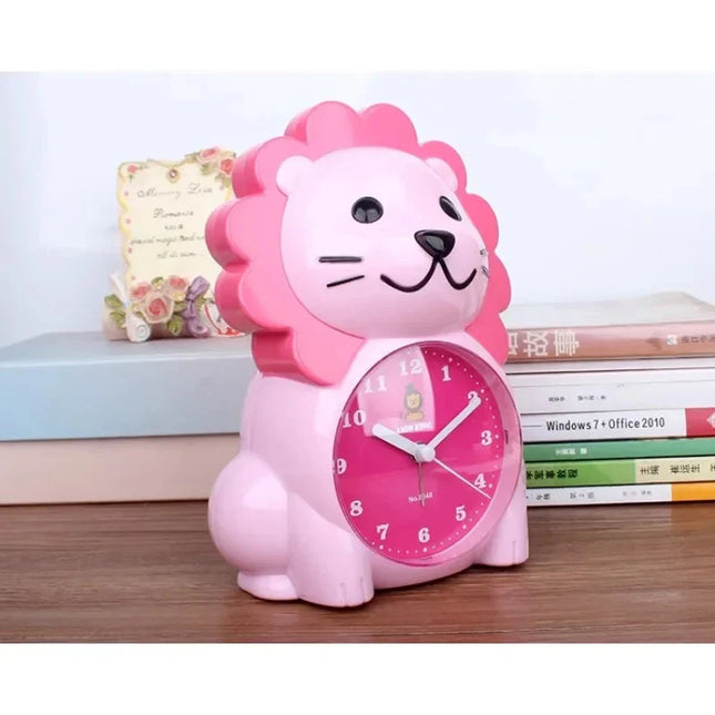 Sveglia per bambini analogica a leone