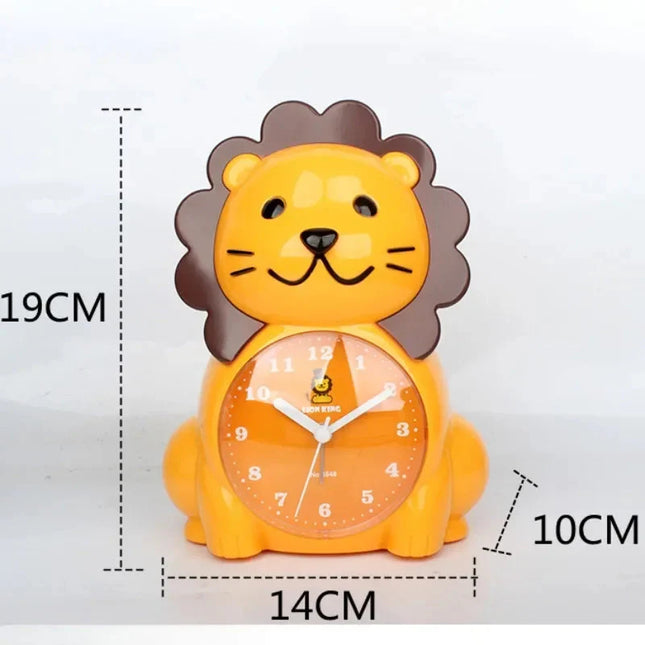 Sveglia per bambini analogica a leone
