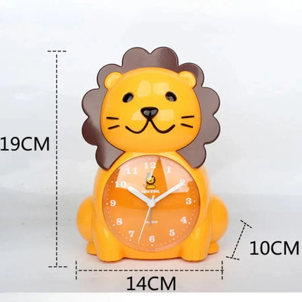 Sveglia per bambini analogica a leone
