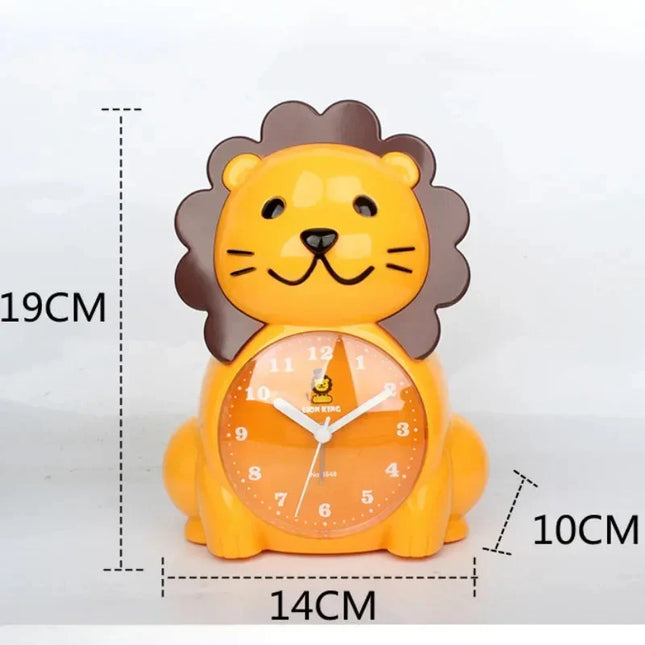 Sveglia per bambini analogica a leone