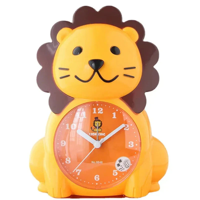 Sveglia per bambini analogica a leone