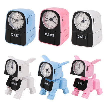 Sveglia robot cane trasformabile per bambini