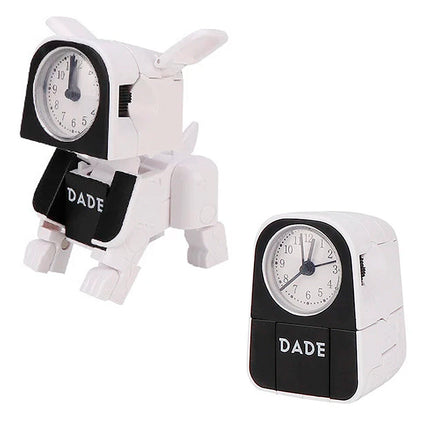 Sveglia robot cane trasformabile per bambini