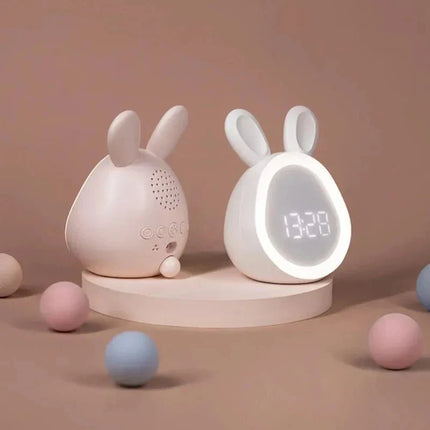 Sveglia coniglio con orecchie luminose