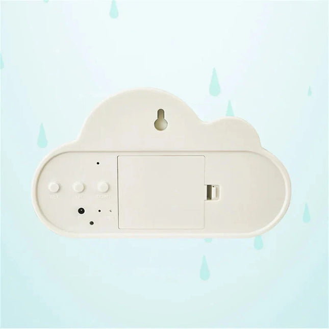 Sveglia digitale nuvola con luce notturna