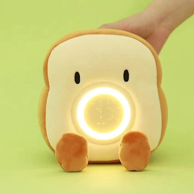 Sveglia peluche a forma di toast